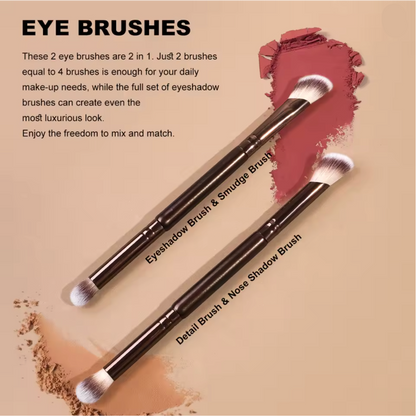 20-Piece Luxury Makeup Brush Set